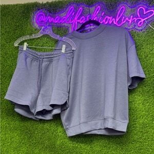 Zenana Outfitters Purple Lounge Set